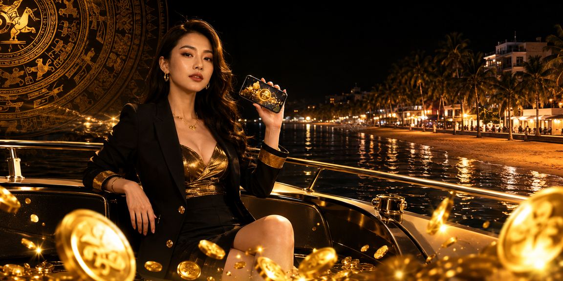 Người chơi game câu cá trực tuyến tại bãi biển Mũi Né với không khí thư giãn