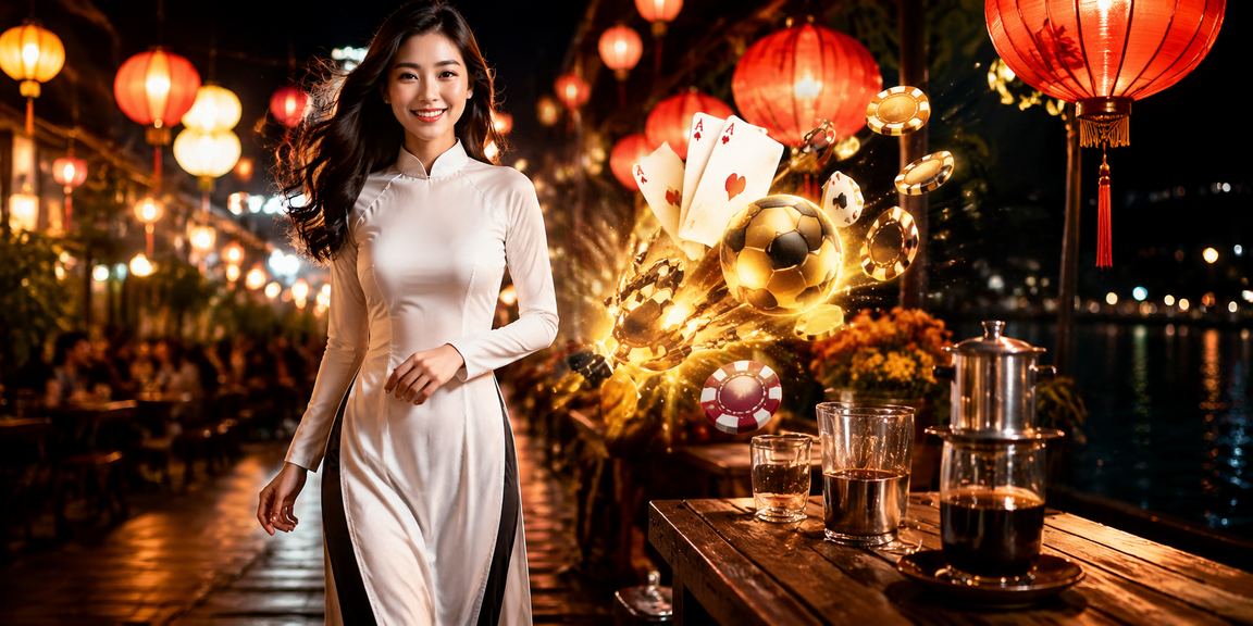 Người dùng thư giãn uống cà phê tại Vũng Tàu trong không khí yên bình