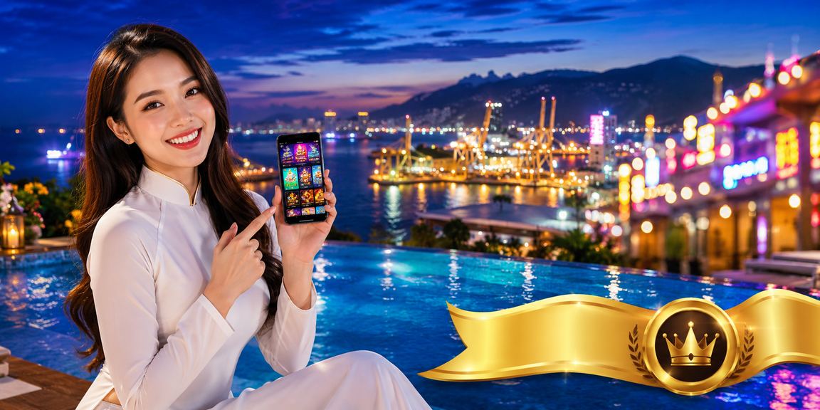 Người chơi VIP nhận thưởng tại Vũng Tàu với trang phục áo dài truyền thống